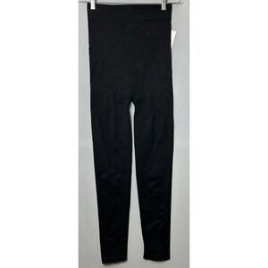 Blanqi Leggings Womens Medium Black High Rise Postpartum Nursing Support